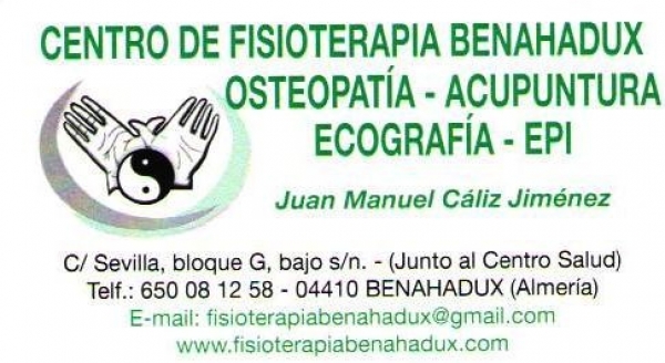 FISIOTERAPIA BENAHADUX
